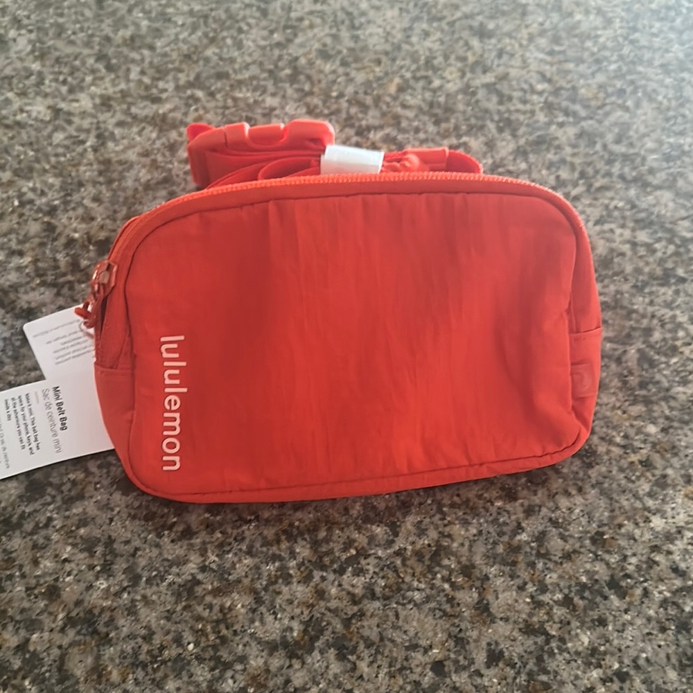 lululemon athletica Vibrant Orange Crossbody Bag